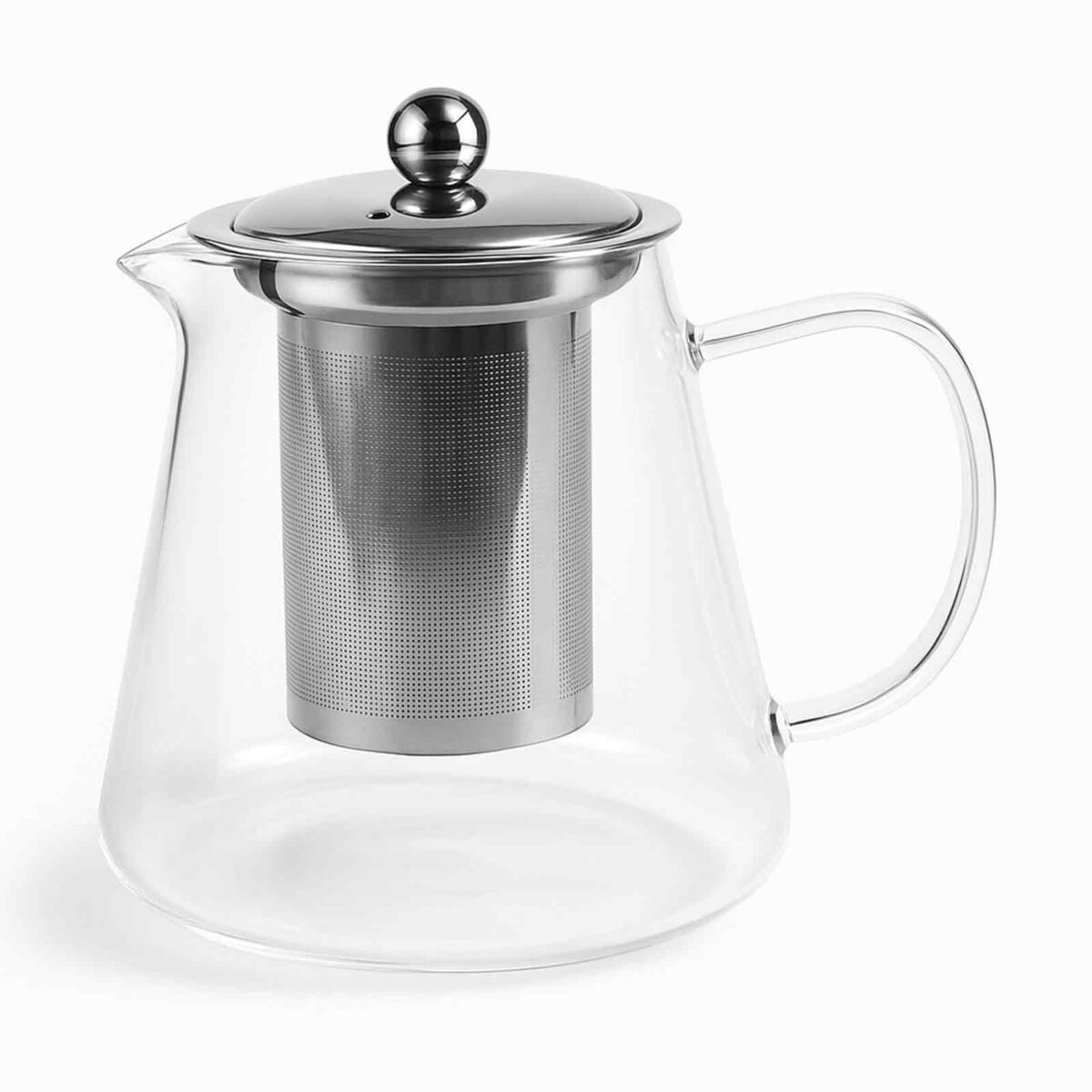 tsagiera Η τσαγιέρα γυάλινη με ανοξείδωτο φίλτρο 900ml είναι ένα κομψό και λειτουργικό αξεσουάρ.