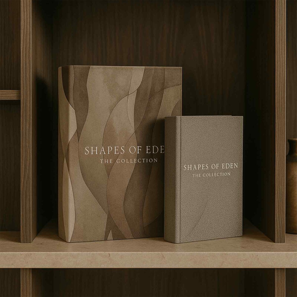 eden3 Με minimal γεωμετρικό σχέδιο και κομψή αισθητική, ανοίγει για να αποκαλύψει έναν κρυφό αποθηκευτικό χώρο.