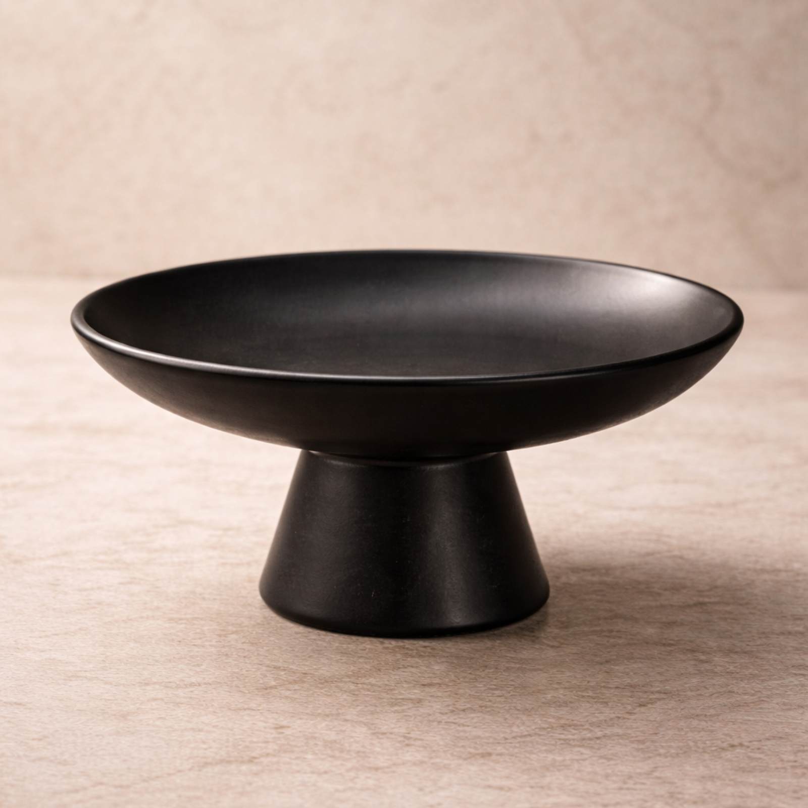 3 Κεραμική Πιατέλα Ζαχαροπλαστικής με Βάση