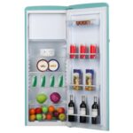 Retro Ψυγείο Amica KSR 364 150 T Τυρκουάζ με Κατάψυξη - Image 4