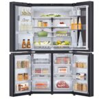 LG Ψυγείο Ντουλάπα 638lt NoFrost Υ179.2xΠ91.4xΒ72.9εκ. Μαύρο GMG960EVEE - Image 2