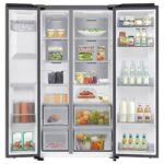 Samsung Ψυγείο Ντουλάπα 640lt Total NoFrost Υ178.4xΠ91.2xΒ72.6εκ. Ασημί RS70F65KETEF - Image 2