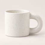 Κεραμική Κούπα Ivory White με Sesame Glaze 330ml