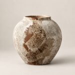 Κεραμικό Διακοσμητικό Βάζο Wabi-Sabi 20εκ