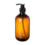 Γυάλινο Amber Μπουκάλι με Αντλία