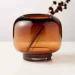 Amber Glass Γυάλινα Βάζα Σετ 3 τμχ - Image 7